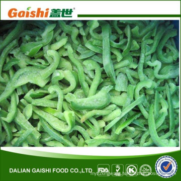 IQF Frozen Green Pepper Slices